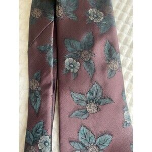 Vintage Windridge Mauve Floral Tie